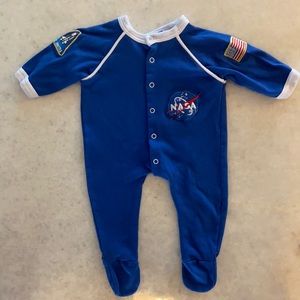 Baby NASA Astronaut Sleeper or Costume